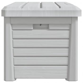 Outdoor-Kissenbox Grau 73x50,5x46,5 cm Polypropylen