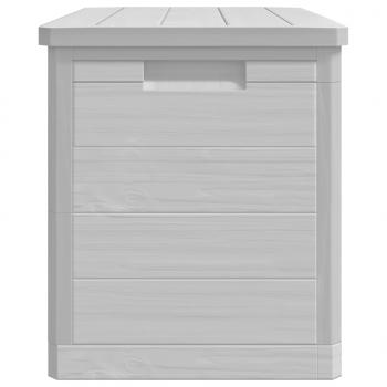 Outdoor-Kissenbox Grau 77,5x44,5x53 cm Polypropylen