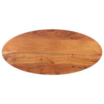 ARDEBO.de - Tischplatte 140x50x2,5 cm Oval Massivholz Akazie