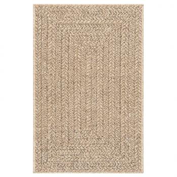 Teppich ZIZUR 240x340 cm Jute-Optik Indoor und Outdoor