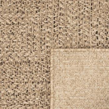 Teppich ZIZUR 240x340 cm Jute-Optik Indoor und Outdoor