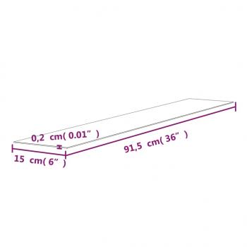 Wandpaneele Holzoptik Braun PVC 2,06 m²