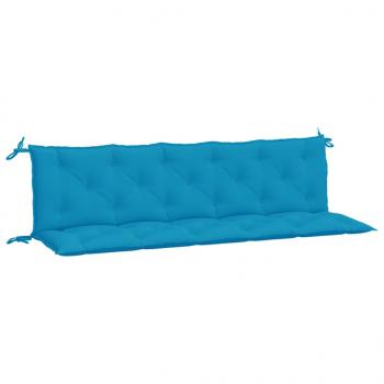 Gartenbank-Auflagen 2 Stk. Hellblau 180x50x7 cm Oxford-Gewebe