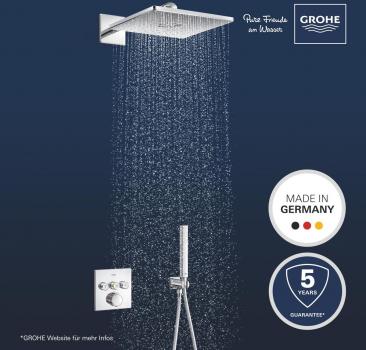 GROHE Precision Smartcontrol Duschsystem, Quickfix, Unterputz, mit Vitalio Smartactive 310 Cube, chrom (34875000)