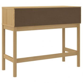 Konsolentisch FLORO Wachsbraun 89,5x36,5x73cm Massivholz Kiefer