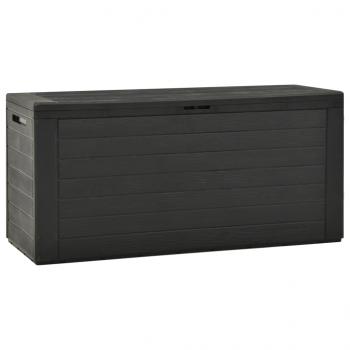 ARDEBO.de - Gartenbox Anthrazit 116x44x55 cm