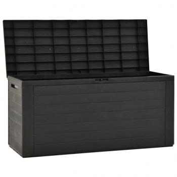 Gartenbox Anthrazit 116x44x55 cm