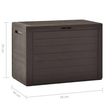 Gartenbox Braun 78x44x55 cm