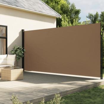 ARDEBO.de - Seitenmarkise Ausziehbar Taupe 200x600 cm