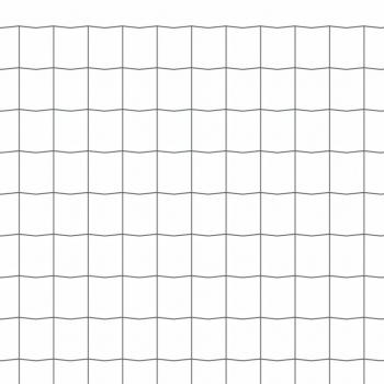 Eurozaun Stahl 10 x 0,8 m Grau