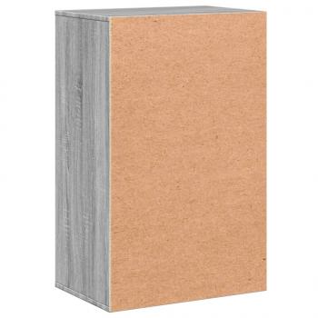 Beistellschrank Grau Sonoma 56,5x39x90 cm Holzwerkstoff