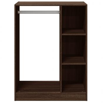 Kleiderschrank Grau Sonoma 77x48x102 cm Holzwerkstoff