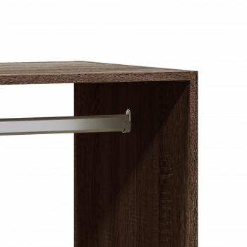 Kleiderschrank Grau Sonoma 77x48x102 cm Holzwerkstoff