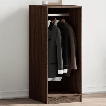 ARDEBO.de - Kleiderschrank Grau Sonoma 48x41x102 cm Holzwerkstoff