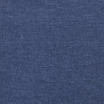 Bettgestell Blau 120x190 cm Stoff