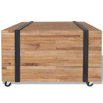 Beistelltisch Teak 60x60x38 cm