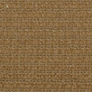 Sonnensegel 160 g/m² Taupe 3x4,5 m HDPE