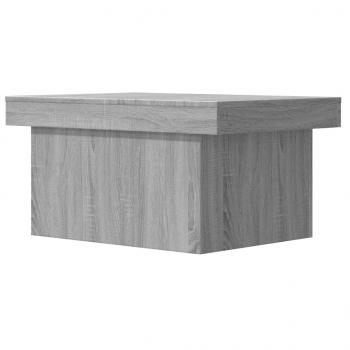 Couchtisch Grau Sonoma 80x55x40 cm Holzwerkstoff