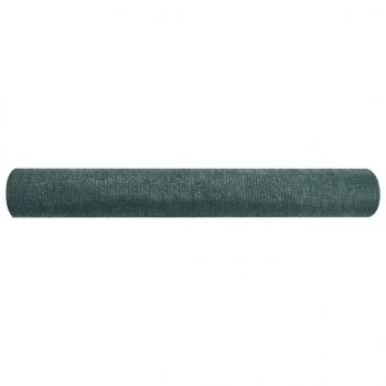 ARDEBO.de - Zaunblende Grün 1,5x25 m HDPE 75 g/m² 