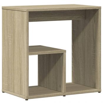 ARDEBO.de - Beistelltisch Sonoma-Eiche 50x30x50 cm Holzwerkstoff