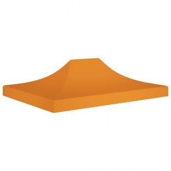 ARDEBO.de - Partyzelt-Dach 4,5x3 m Orange 270 g/m²