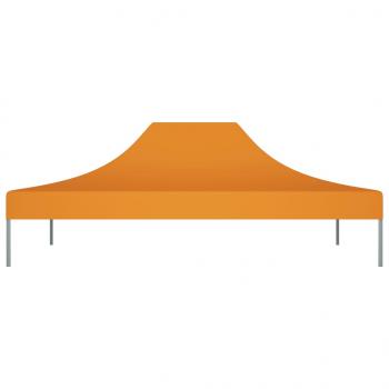 Partyzelt-Dach 4,5x3 m Orange 270 g/m²