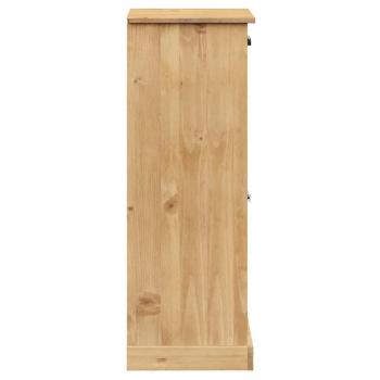 Schuhschrank VIGO 60x35x96 cm Massivholz Kiefer