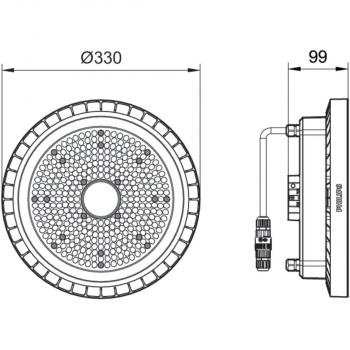 Philips BY121P G5 LED200S/840 PSD WB (95573800)