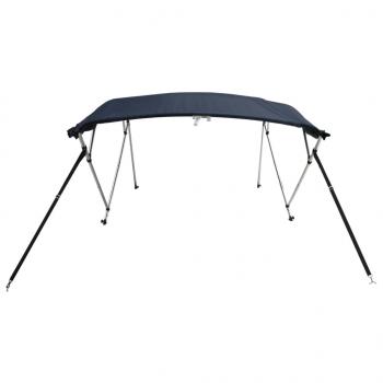 4-Bow Bimini-Top mit Mesh-Seitenteilen 243x(230-244)x137 cm