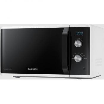 Samsung MS23K3614AW/EG Stand Mikrowelle, 800 W, 23 L, 6 Leistungsstufen, 24 Automatikprogramme, Garzeittimer, weiß