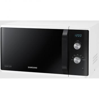 Samsung MS23K3614AW/EG Stand Mikrowelle, 800 W, 23 L, 6 Leistungsstufen, 24 Automatikprogramme, Garzeittimer, weiß