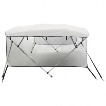 3-Bow Bimini-Top mit Mesh-Seitenteilen 183x(170-182)x137 cm