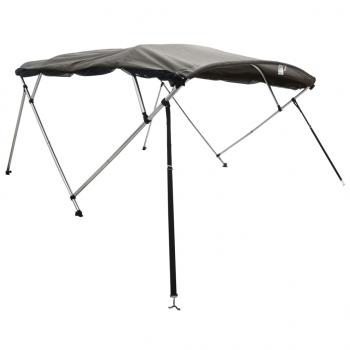 3-Bow Bimini-Top mit Mesh-Seitenteilen 183x(185-198)x137 cm