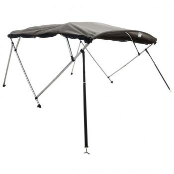 4-Bow Bimini-Top mit Mesh-Seitenteilen 243x(230-244)x137 cm