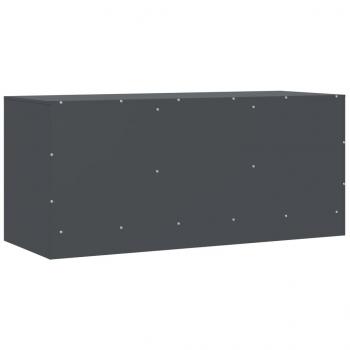 TV-Schrank Anthrazit 99x39x44 cm Stahl 