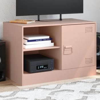 ARDEBO.de - TV-Schrank Rosa 67x39x44 cm Stahl