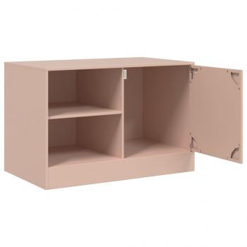 TV-Schrank Rosa 67x39x44 cm Stahl