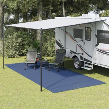 ARDEBO.de - Campingteppich Blau 5,5x2,5 m