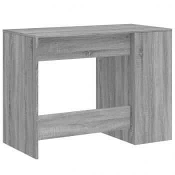 Schreibtisch Grau Sonoma 102x50x75 cm Holzwerkstoff