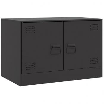 ARDEBO.de - TV-Schrank Schwarz 67x39x44 cm Stahl