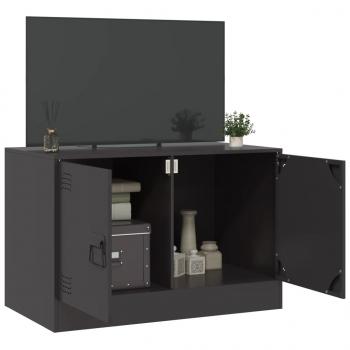 TV-Schrank Schwarz 67x39x44 cm Stahl