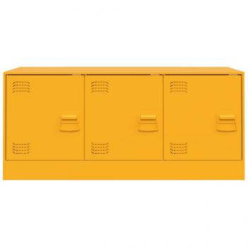 TV-Schrank Senfgelb 99x39x44 cm Stahl