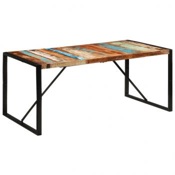 Esstisch 175x90x76 cm Altholz Massiv