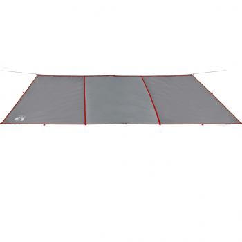 Tarp Grau und Orange 420x440 cm Wasserdicht