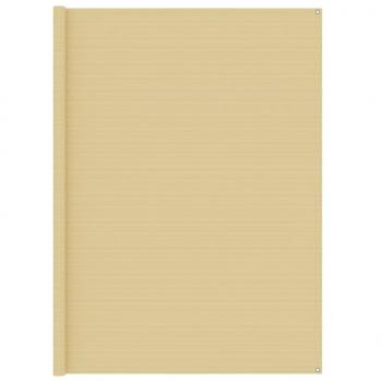 ARDEBO.de - Zeltteppich Beige 250x250 cm HDPE