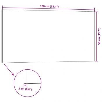 3D-Wandpaneele 10 Stk. Hellgrau 100x50 cm EPS