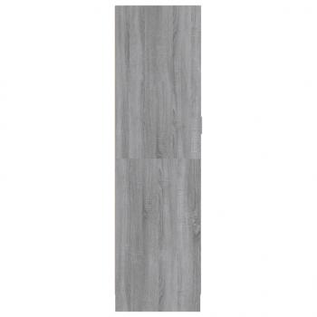 Kleiderschrank Grau Sonoma 82,5x51,5x180 cm Holzwerkstoff