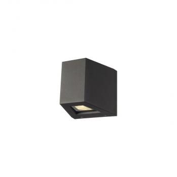 ARDEBO.de SLV OUT-BEAM Outdoor Wandleuchte, LED, 3000K, Beam up / Flood down, anthrazit (229665)