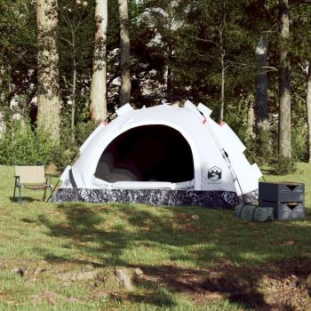 Campingzelt 2 Personen Weiß Verdunkelungsstoff Quick Release