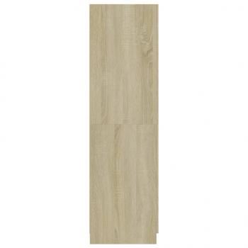 Kleiderschrank Sonoma-Eiche 80x52x180 cm Holzwerkstoff